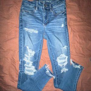 American Eagle Super High Rise Jegging